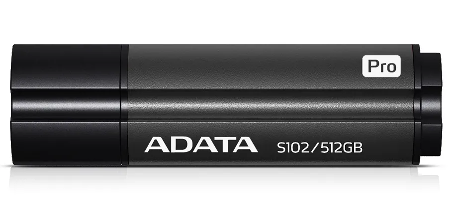 Memorie USB ADATA S102 Pro, 512GB, Gri