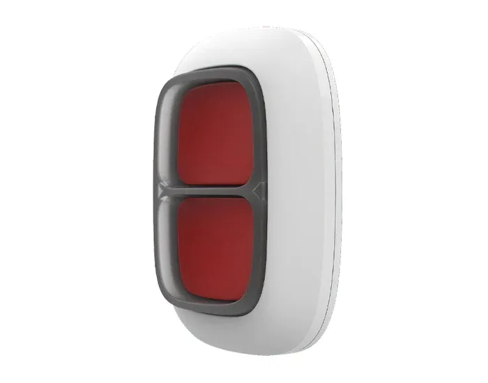 Buton de urgență Ajax DoubleButton, Alb