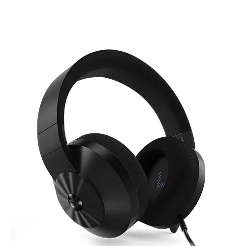 Căști gaming Lenovo H200, Cu fir, Negru