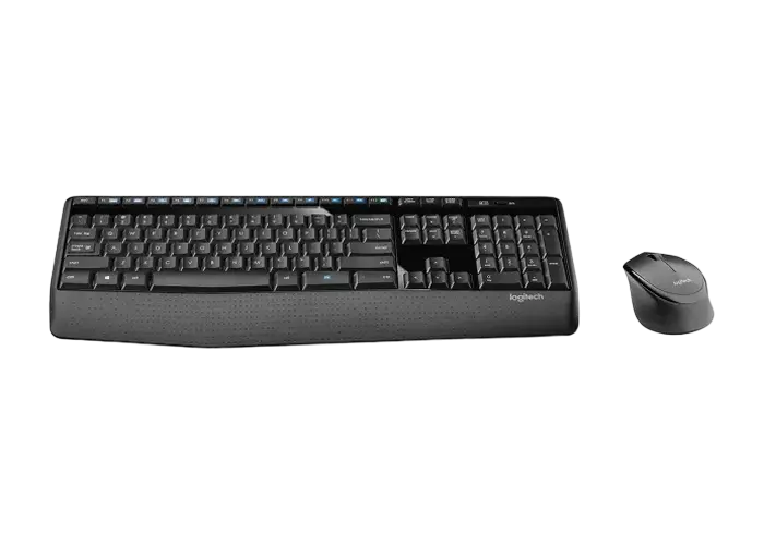 Set Tastatură + Mouse Logitech MK345, Fără fir, Negru