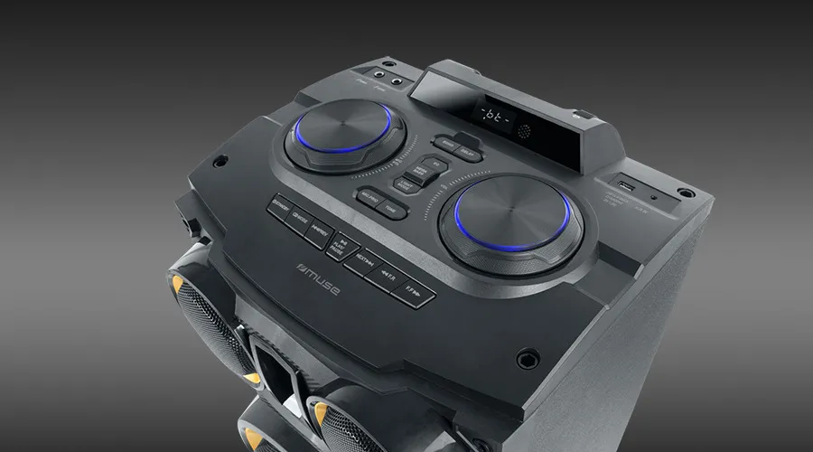 Boxă portabilă MUSE M-1988 DJ, Negru