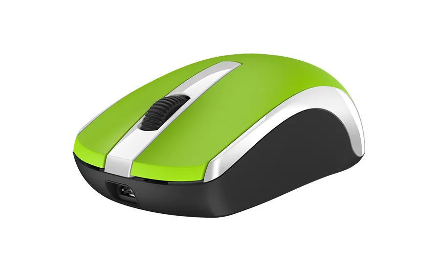 Mouse Wireless Genius ECO-8100, Verde