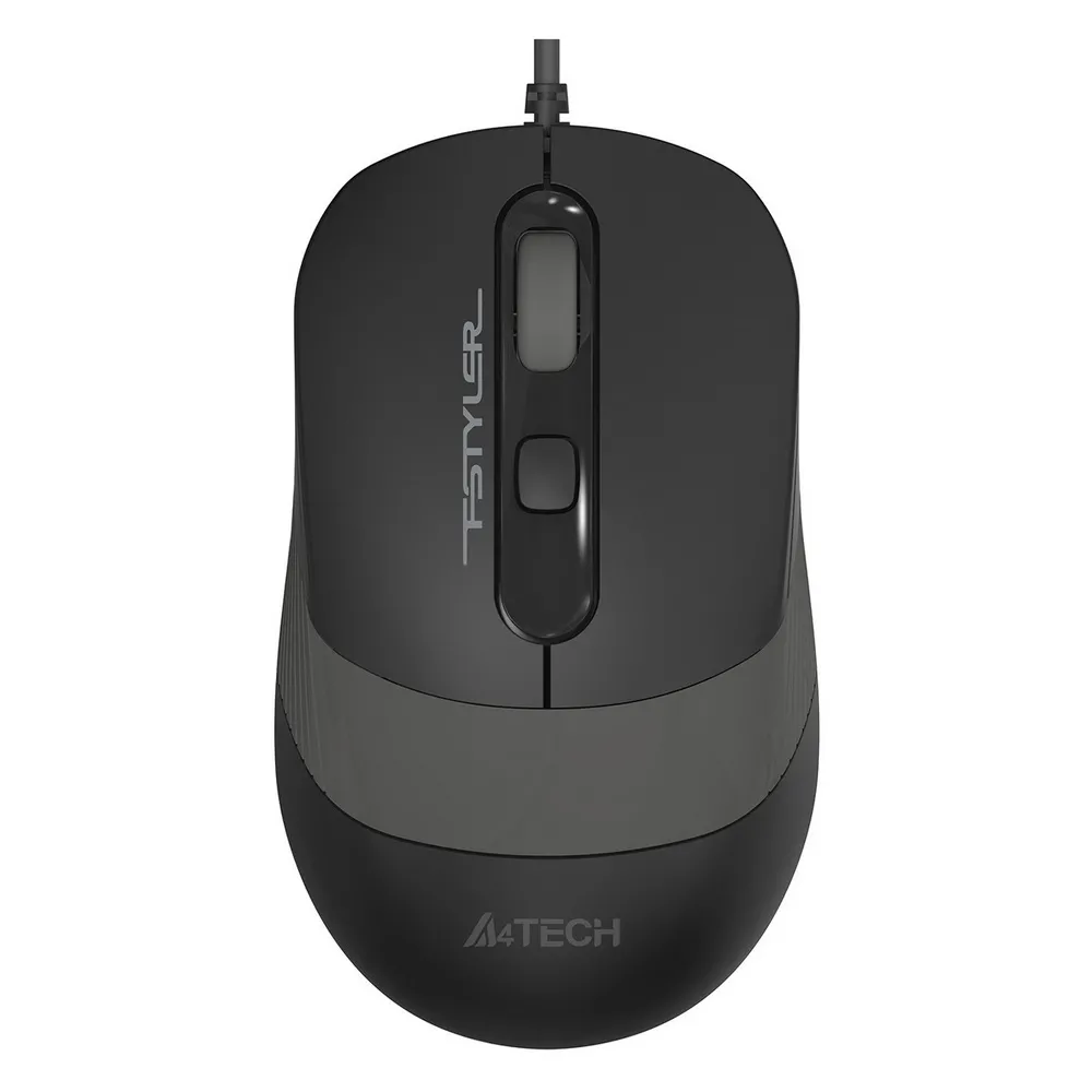 Set Tastatură + Mouse A4Tech F1010, Cu fir, Negru/Gri