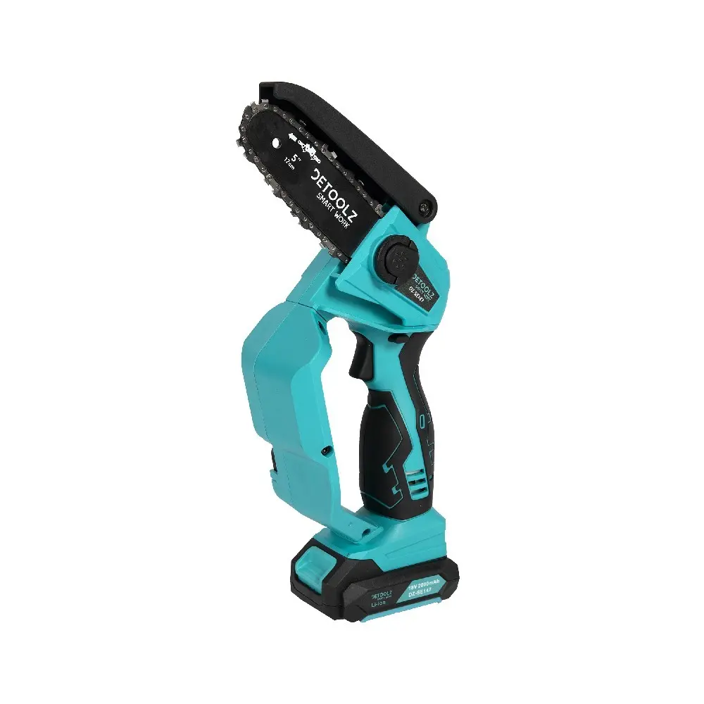 Fierăstrău cu lant pe acumulator Detoolz 110mm 18V 2Ah 
