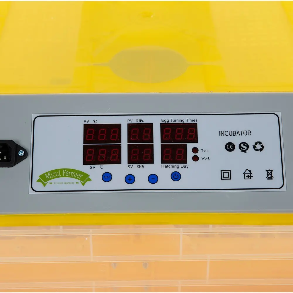 Incubator automat 48oua gaina/132oua prepelita Micul Fermier (84362100)