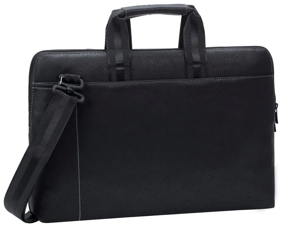 Geantă pentru Laptop RivaCase Orly, 15.6", Poliester, Negru