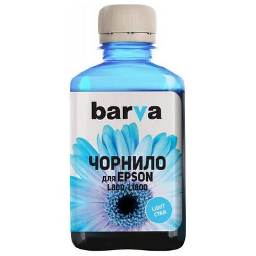 Recipient de cerneală Barva PN-EL800N, 180ml, Albastru Deschis