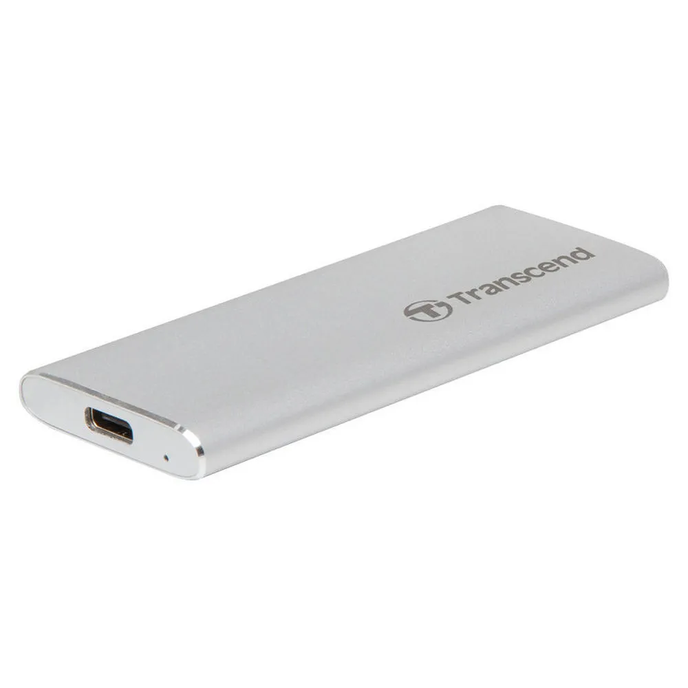 SSD portabil extern Transcend ESD260C, 500 GB, Argintiu (TS500GESD260C)