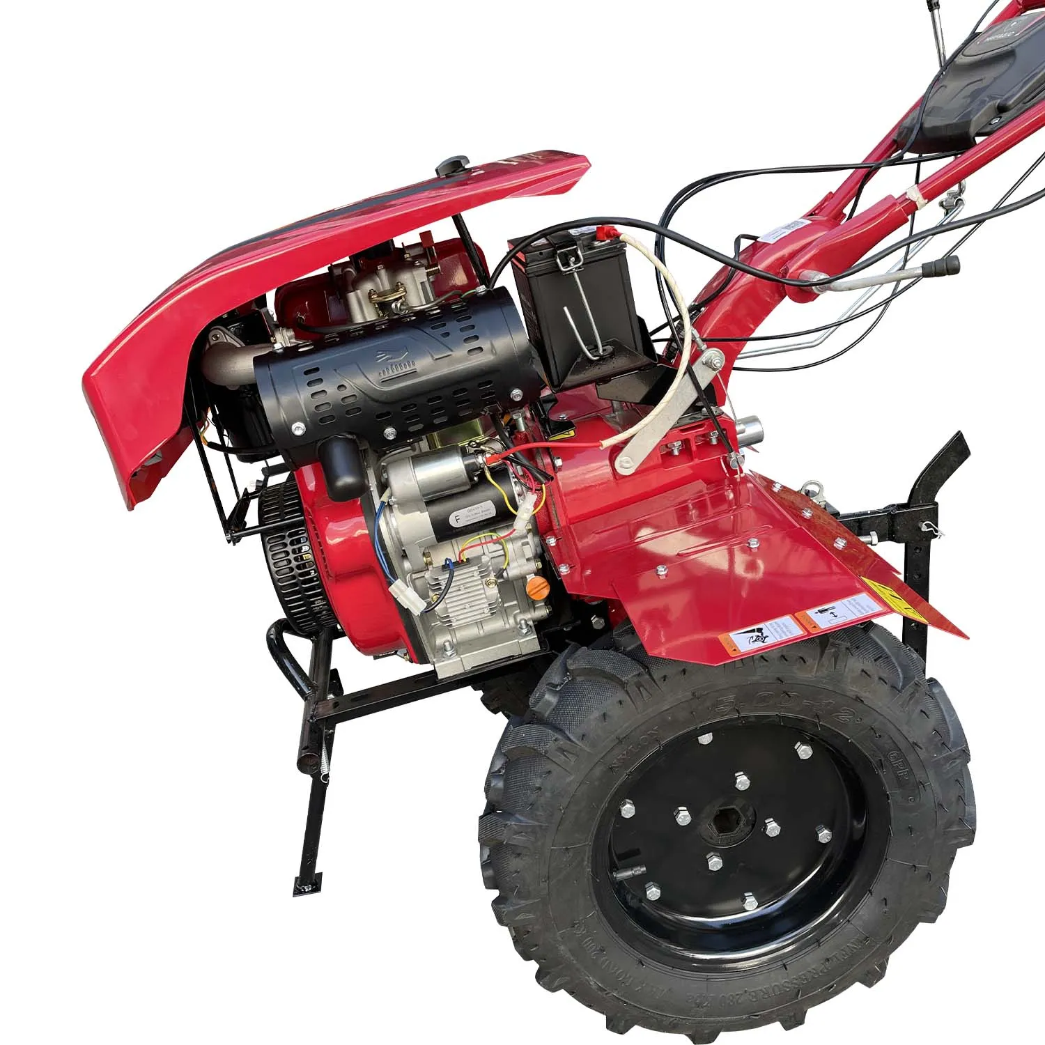 Motocultor motorina Basteh 186FAE/C + freza (VOR82081)