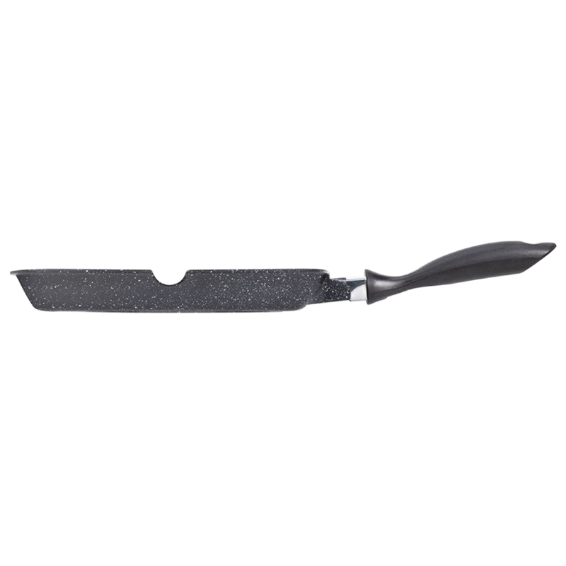 Tigaie-grill Rondell 93406, 28cm, Negru