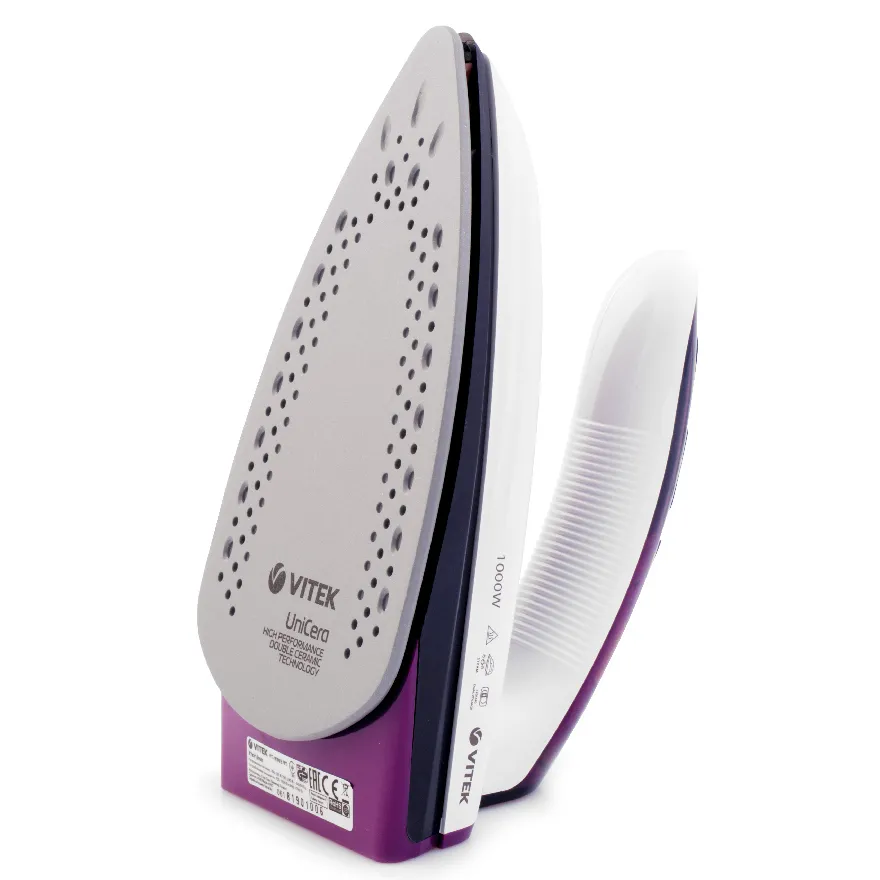 Fier de călcat de călătorie VITEK VT-8305, 1000W, Violet