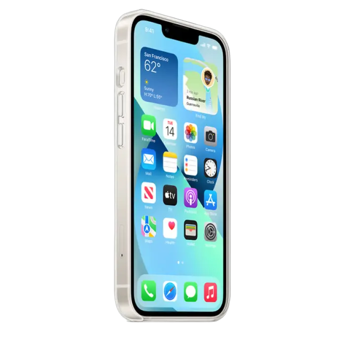 Husă Apple iPhone 13, Transparent