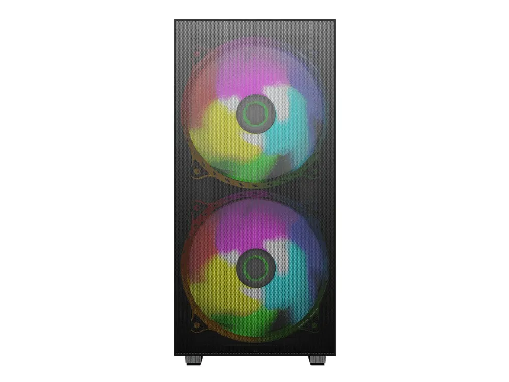 Carcasă PC Gamemax Aero, Midi-Tower, ATX, Negru