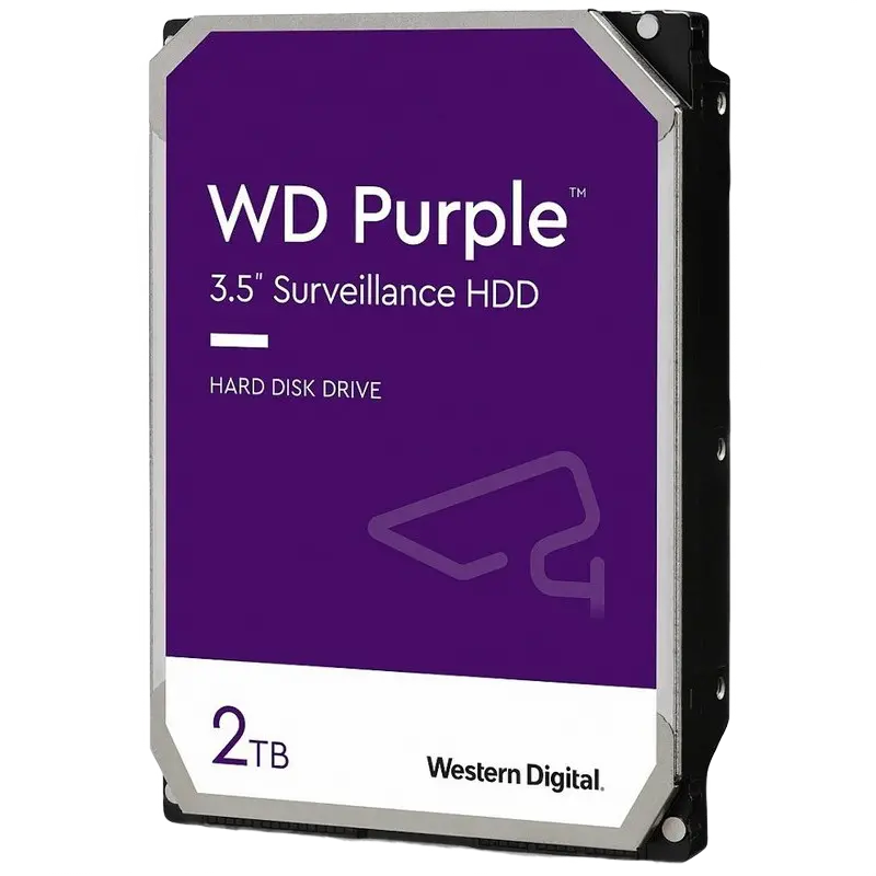 Unitate HDD Western Digital WD Purple, 3.5", 2 TB <WD22PURZ>