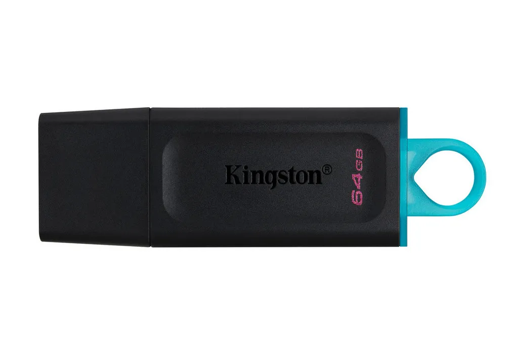 Memorie USB Kingston DataTraveler Exodia, 64GB, Negru/Albastru