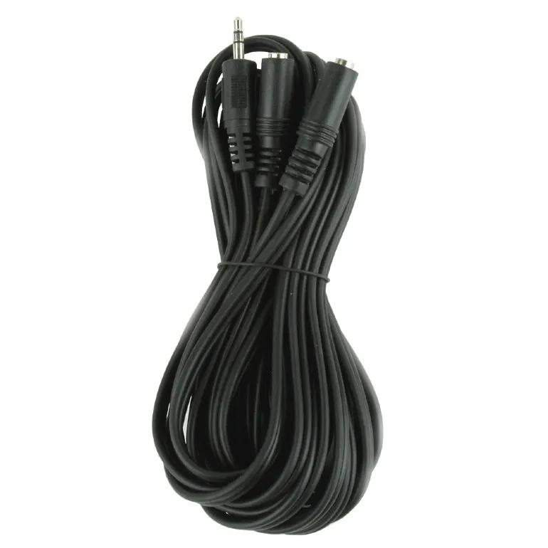 Cablu audio Cablexpert CCA-415, 3.5mm 3-pin (M) - 2x 3.5mm 3-pin (F), 5m, Negru