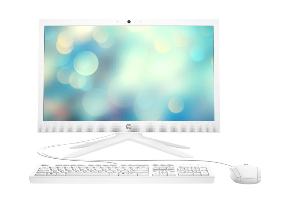 Computer All-in-One HP 21-b0054ur, 20,7", Intel Pentium J5040, 8GB/256GB, Windows 11 Home, Alb