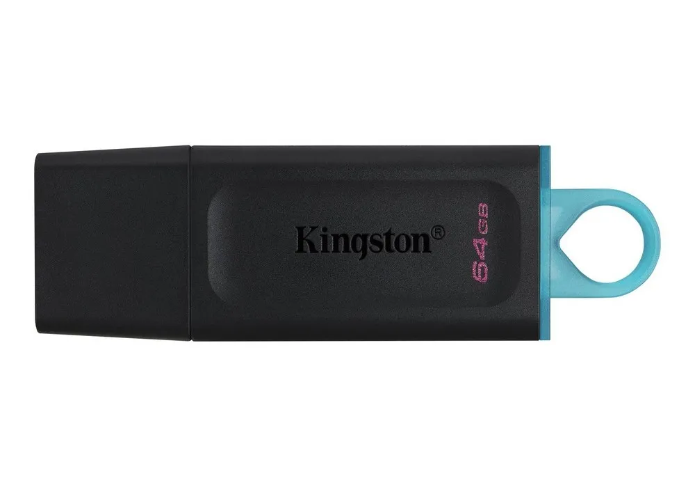 Memorie USB Kingston DataTraveler Exodia, 64GB, Negru/Albastru
