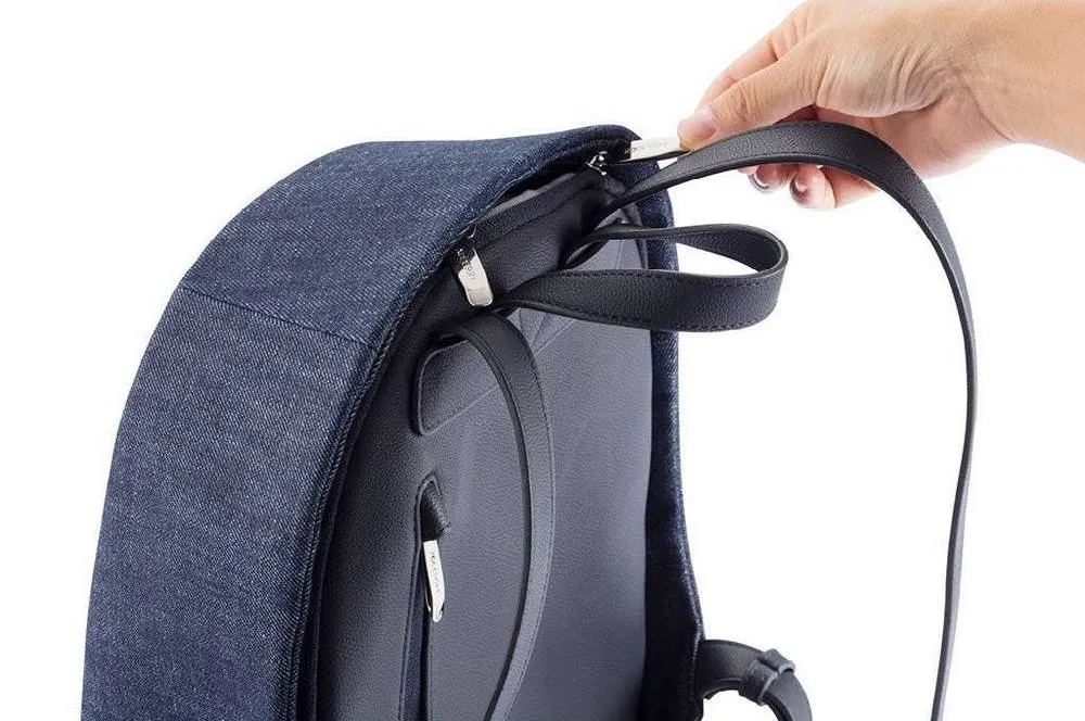 Rucsac pentru tabletă Bobby Elle Fashion, Poliester, Denim
