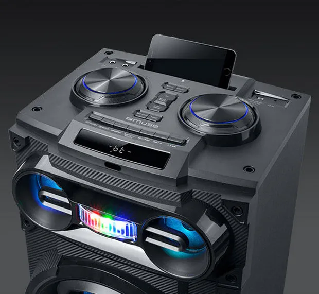 Boxă portabilă MUSE M-1986 DJ, Negru