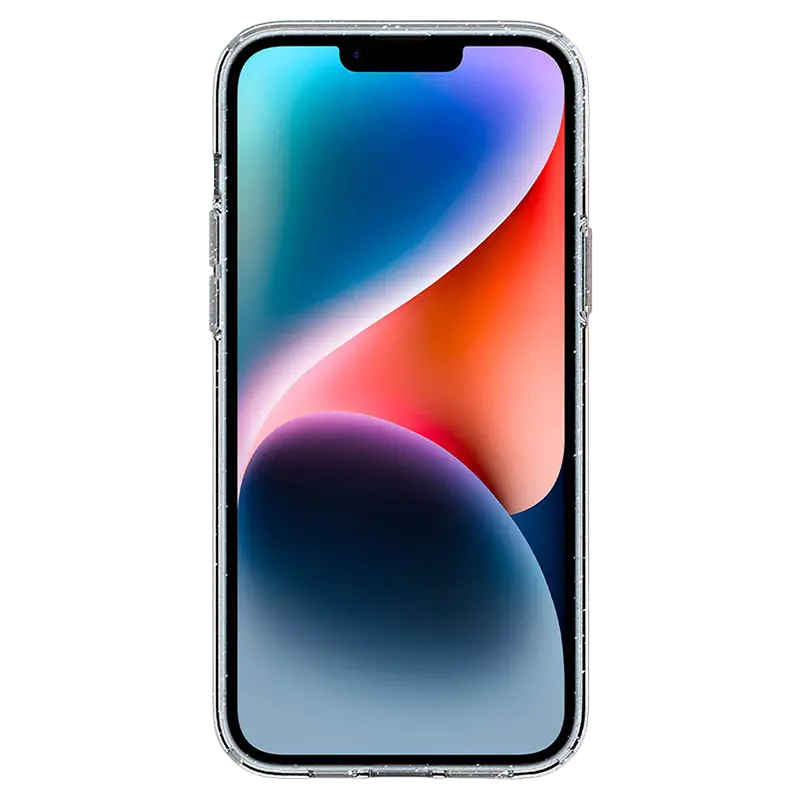 Husă Spigen iPhone 14 Liquid Crystal Glitter, Transparent