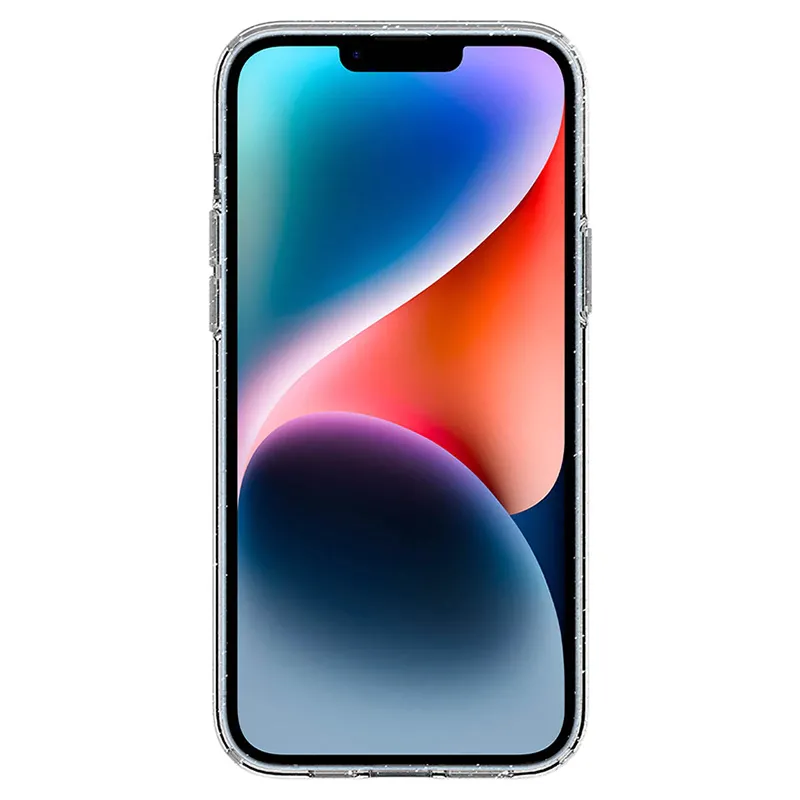Husă Spigen iPhone 14 Liquid Crystal Glitter, Transparent