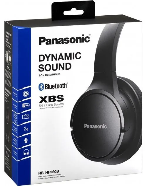 Căști Panasonic RB-HF520, Negru