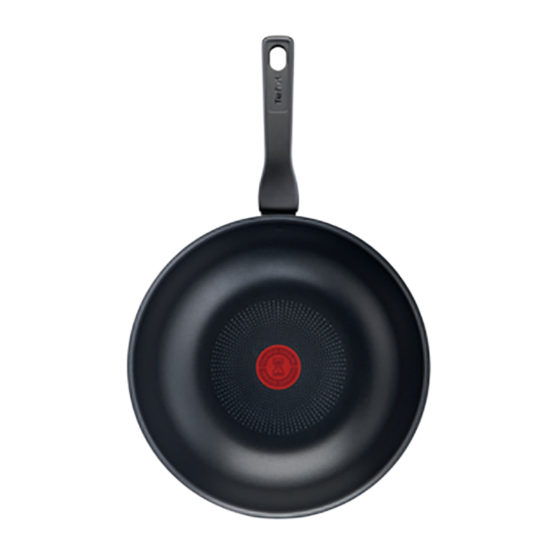 Tigaie WOK Tefal C3841953, 28cm, Negru