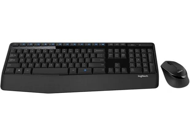 Set Tastatură + Mouse Logitech MK345, Fără fir, Negru