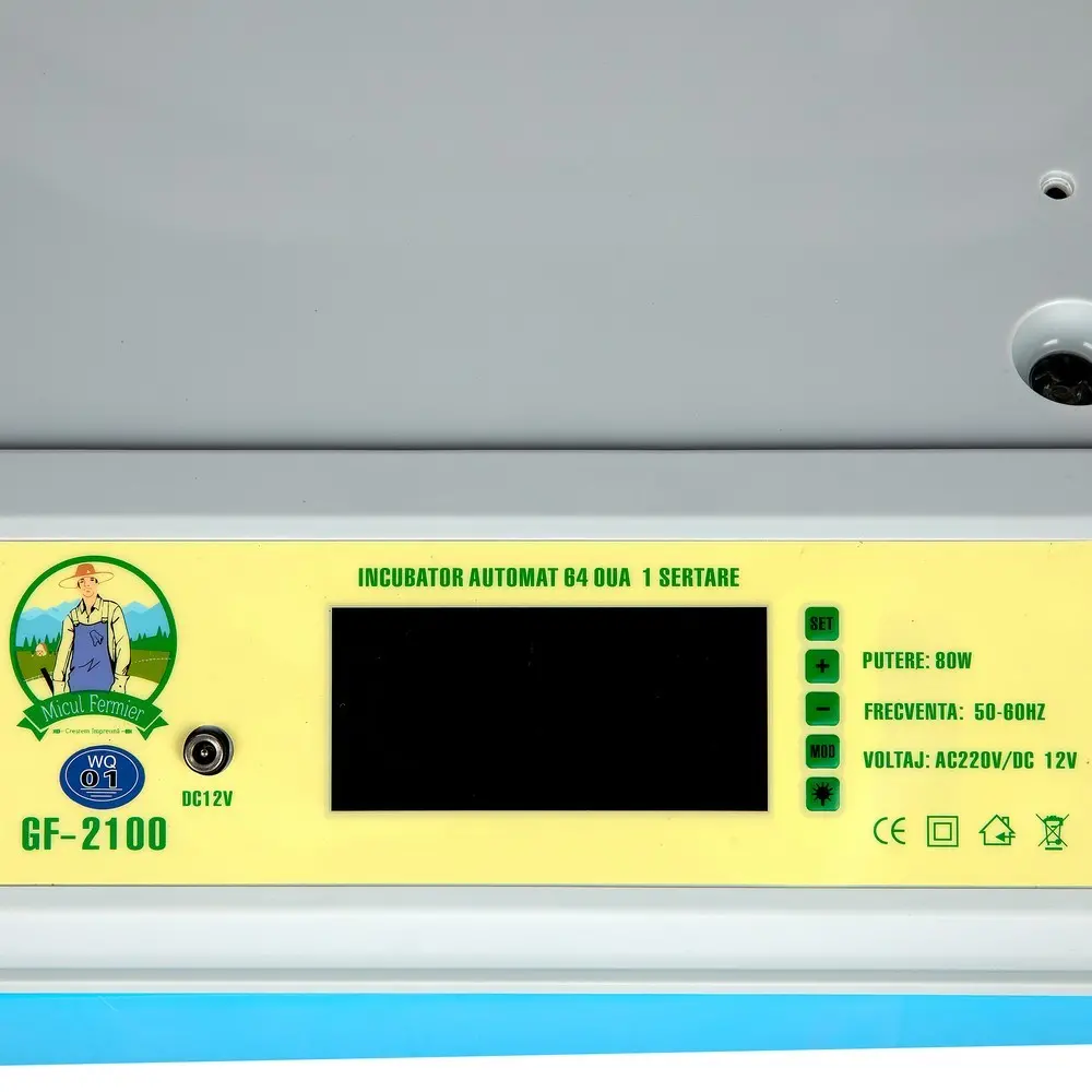 Incubator automat 64oua 1sertar Micul Fermier (84362100)