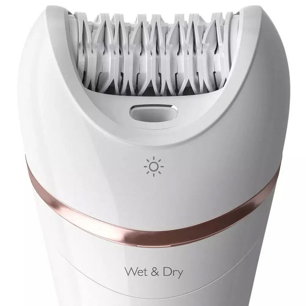 Epilator PHILIPS BRE740/10, Alb