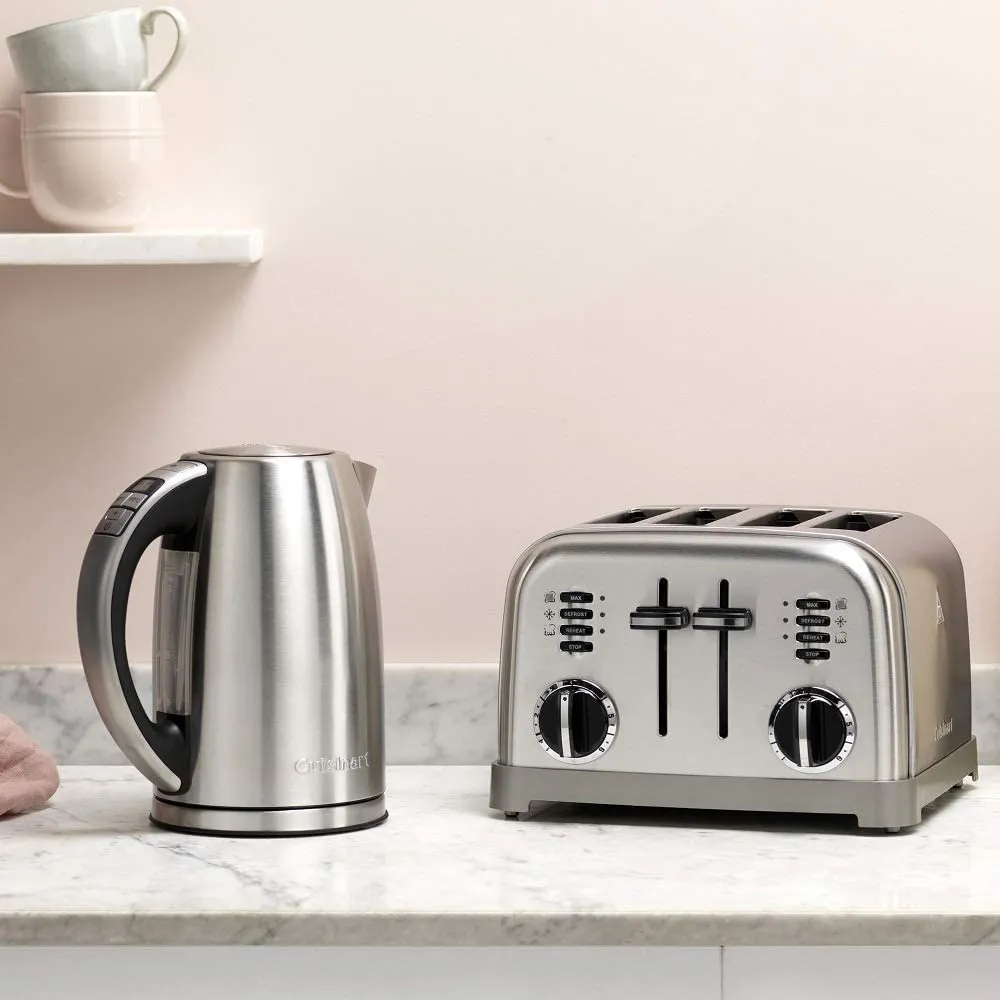 Fierbător electric Cuisinart CPK17SE, Argintiu