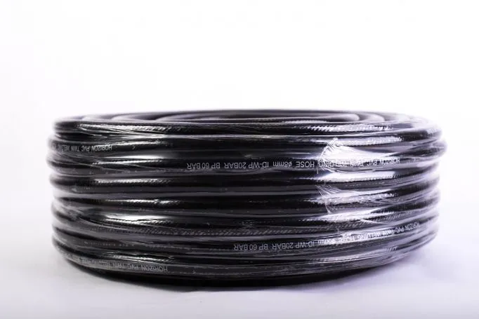Furtun gaz Micul Fermier negru 50m/l