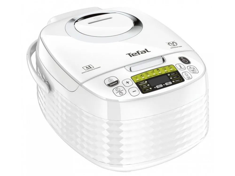 Aparat de gătit multifuncțional Tefal FUZZY SPHERICAL POT RK745, Alb