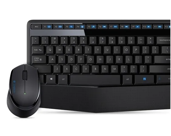 Set Tastatură + Mouse Logitech MK345, Fără fir, Negru