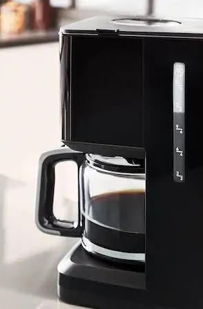 Cafetieră Tefal Smart&Light, 1000W, Negru