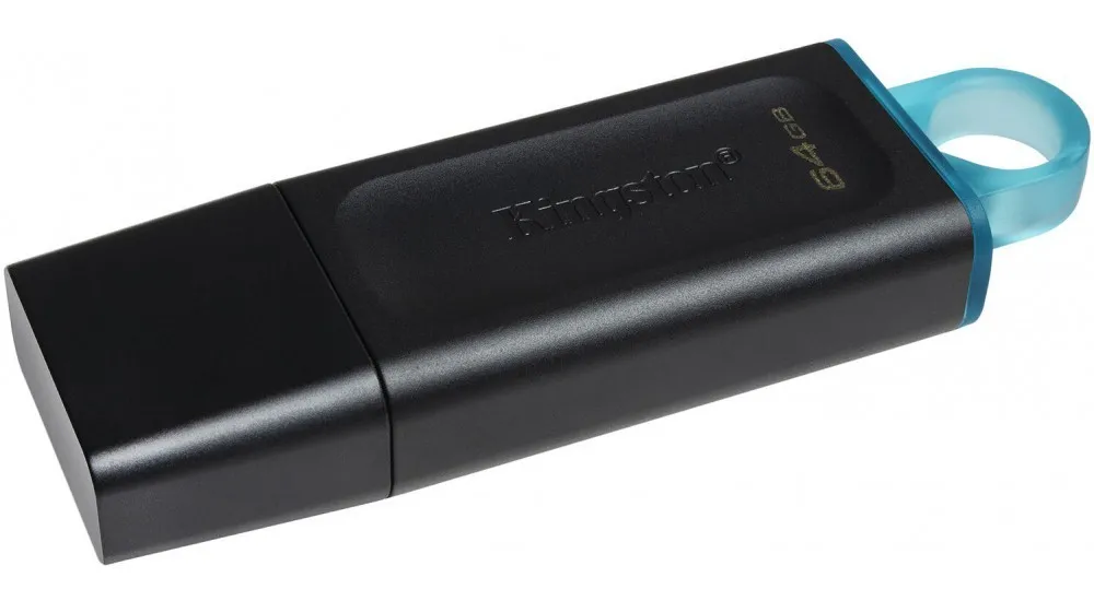 Memorie USB Kingston DataTraveler Exodia, 64GB, Negru/Albastru