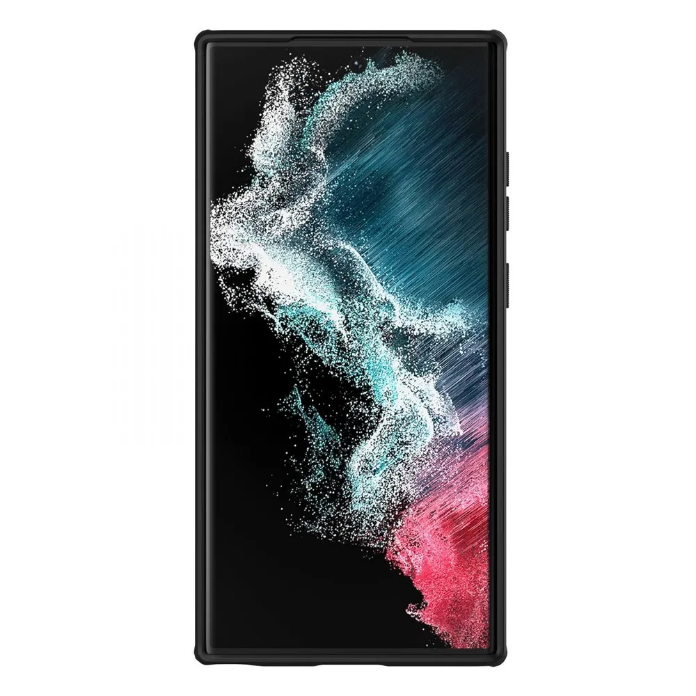 Husă Nillkin Galaxy S23 Ultra Frosted Pro Magnetic, Negru