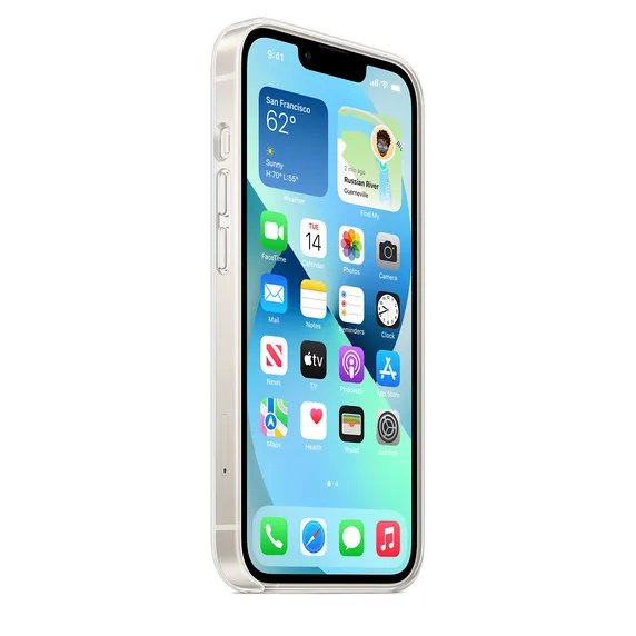 Husă Apple iPhone 13, Transparent