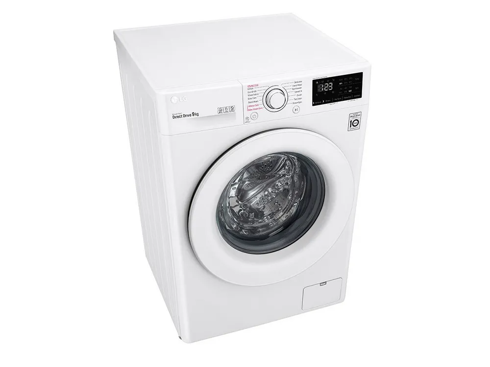 Mașină de spălat LG F4WV309S3E, 9kg, Alb
