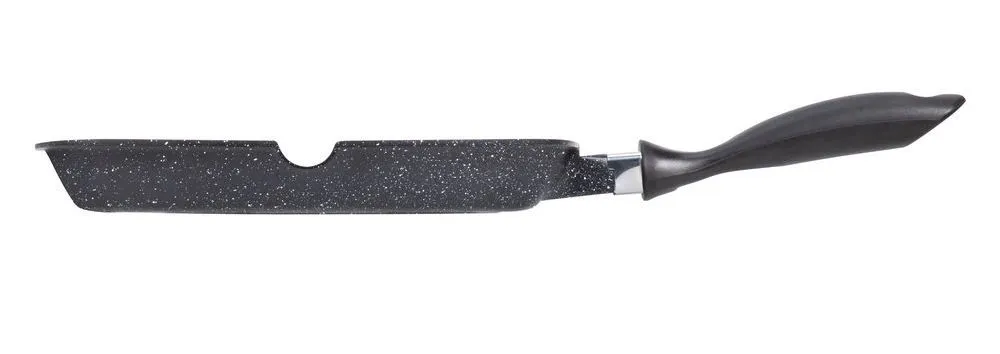Tigaie-grill Rondell 93406, 28cm, Negru