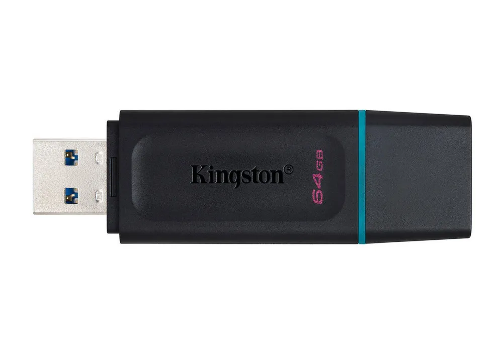 Memorie USB Kingston DataTraveler Exodia, 64GB, Negru/Albastru
