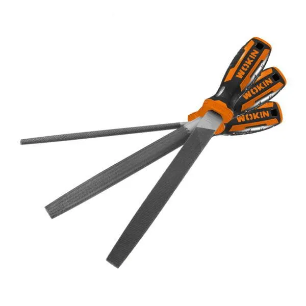 Set de 3 pile pentru otel WOKIN 200 mm