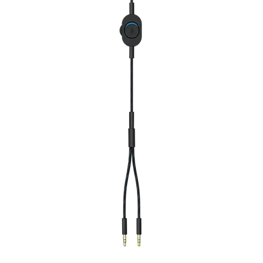 Căști gaming Lenovo H300, Cu fir, Negru