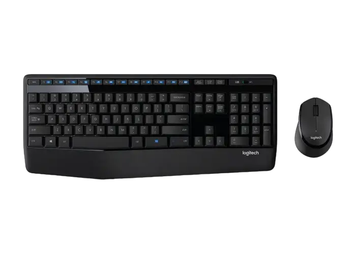 Set Tastatură + Mouse Logitech MK345, Fără fir, Negru