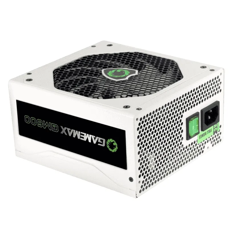 Sursă Alimentare PC Gamemax GM-600 White, 600W, ATX, Semi-modular