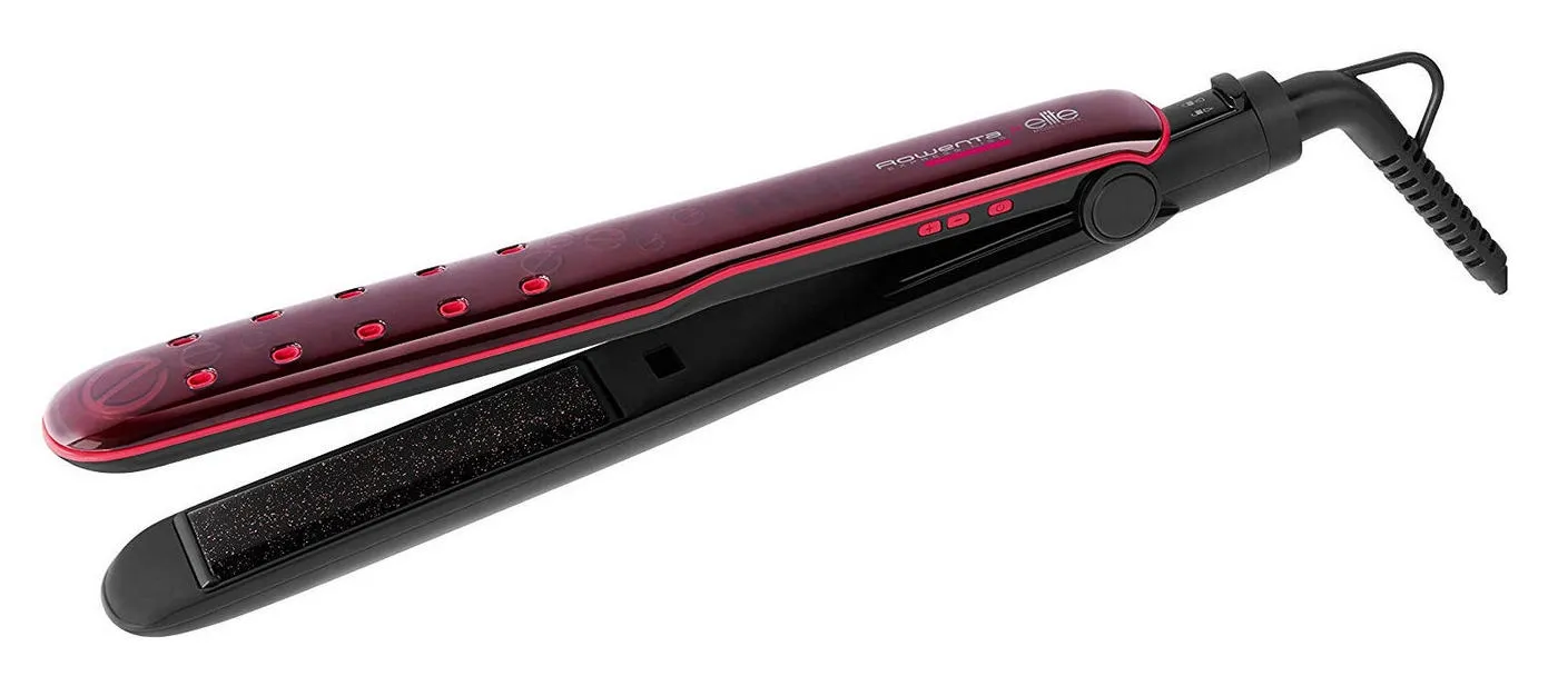 Placă de îndreptat părul Rowenta Express liss SF4012F0, Negru | Roz