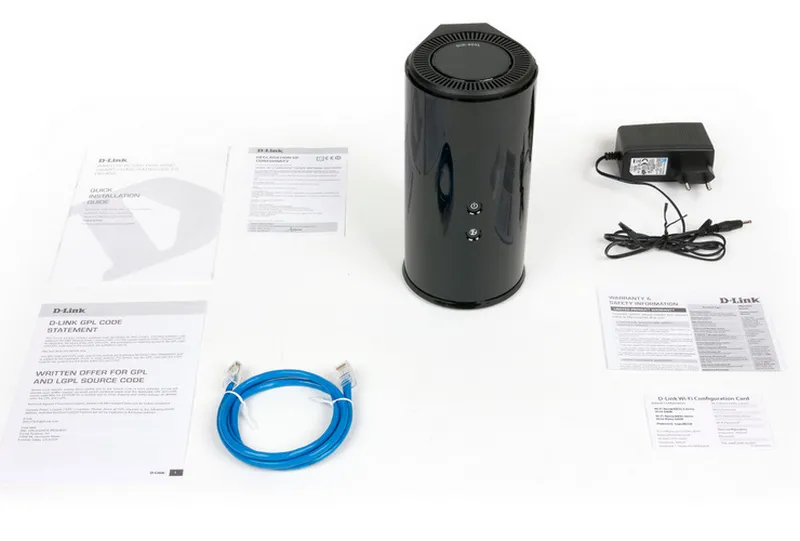 Router fără fir D-Link DIR-860L, 3G, 4G, Negru