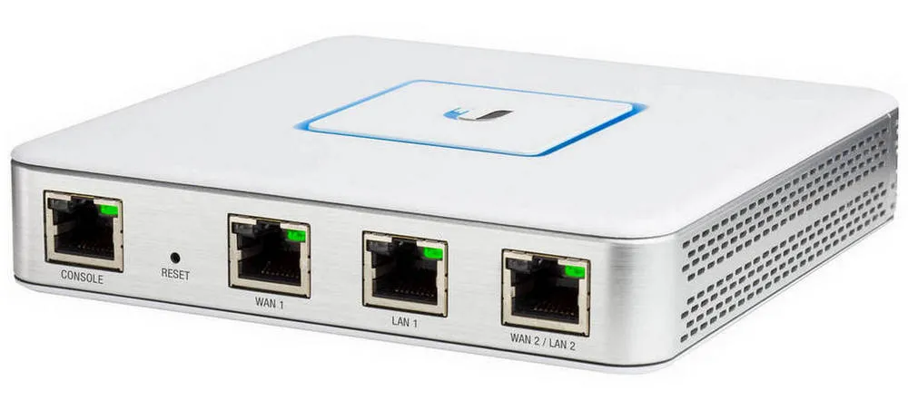 Router fără fir Ubiquiti UniFi Security Gateway USG, Alb