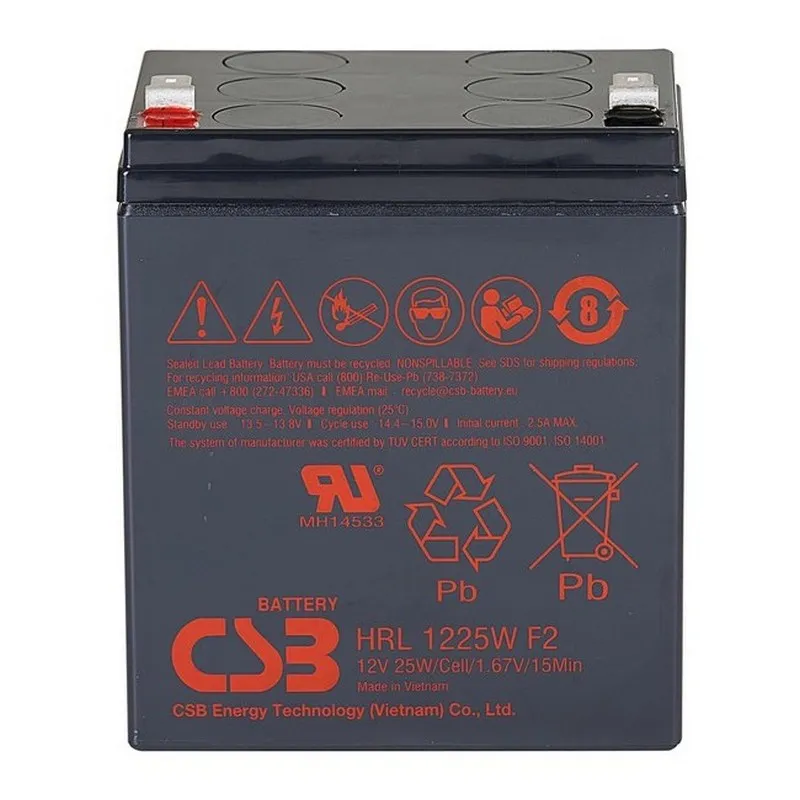 Acumulator UPS CSB HRL1225W, 12V 6